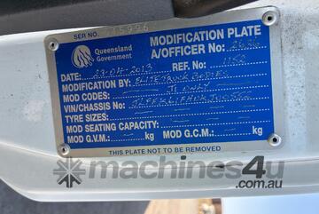 2012 Mitsubishi Fighter FK600 Half Pan Half Curtain