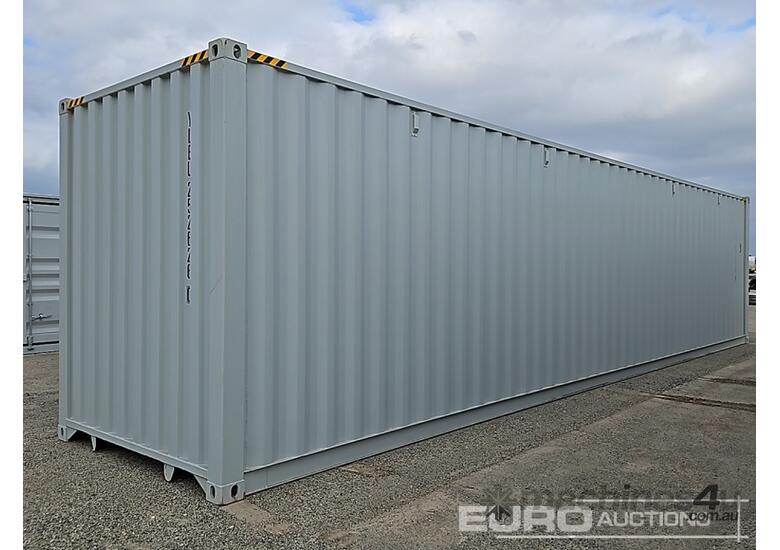 2026 40HC Container, Lock Box, Four Doors On The Side 