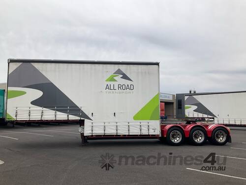 2019 Vawdrey VB S3 Tri Axle Double Drop Curtainside B Trailer