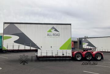 2019 Vawdrey VB S3 Tri Axle Double Drop Curtainside B Trailer