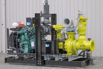 Remko RC ISO 250x200-315 Diesel Irrigation Pumpset Automated Farm Water Transfer