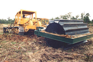 Savannah 12ft Single Chopper Roller Savannah 12ft Single Chopper Roller