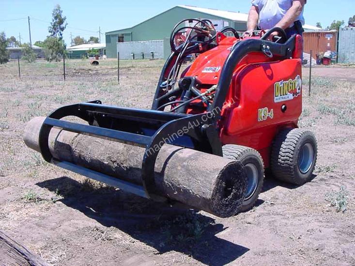 caption NEW DINGO MINI LOADER 3 IN 1 RAKE AND GRAB
