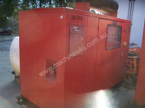 caption 30 KVA , john deere powered ,