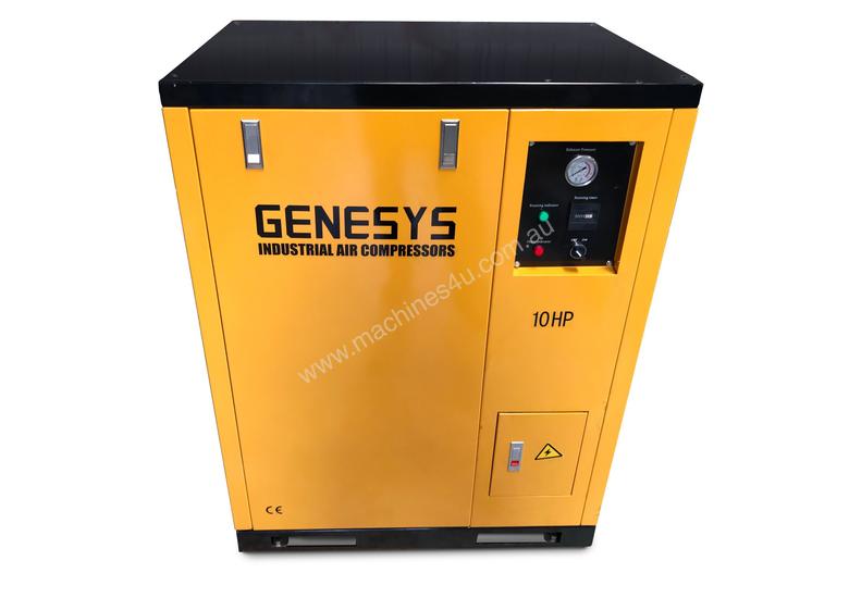 Click to view full size photos Silenced Piston Air Compressor- Electric 48 CFM