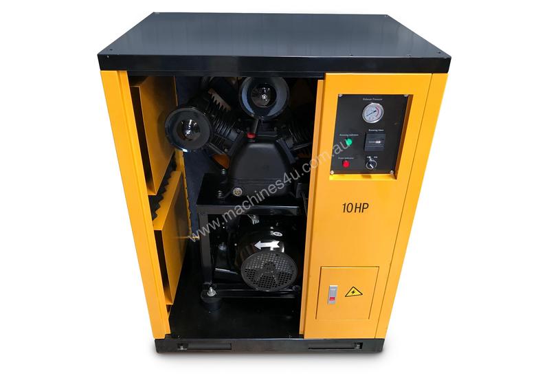 Click to view full size photos Silenced Piston Air Compressor- Electric 48 CFM