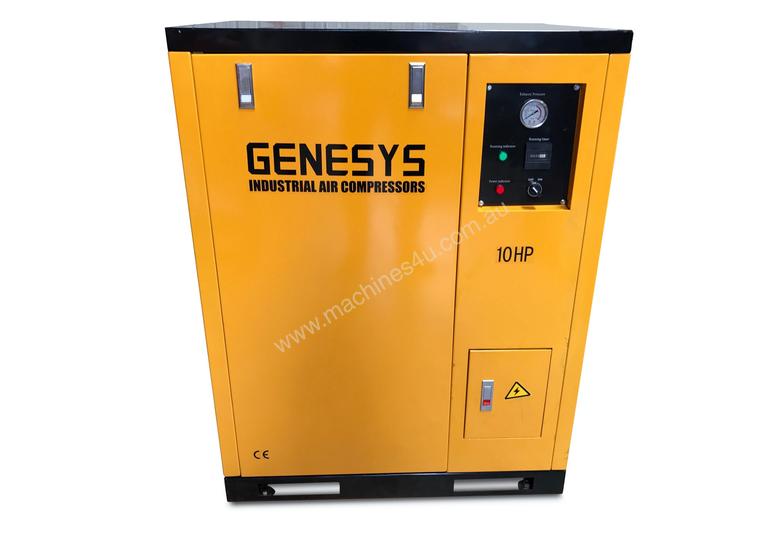 Click to view full size photos Silenced Piston Air Compressor- Electric 48 CFM
