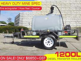 1200L Diesel Fuel Trailer Mine Spec - 12V PIUSI  - picture0' - Click to enlarge