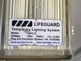 Fluorescent Light Lifeguard Temporary Lighting - picture1' - Click to enlarge