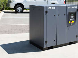 15kW (20 HP) Screw Compressor 85 cfm / 8 bar  - picture0' - Click to enlarge