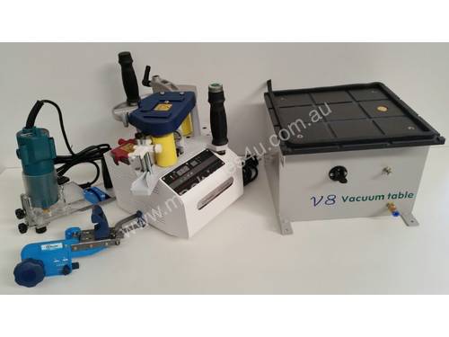 Portable Straight and Contour Edgebander package BR500