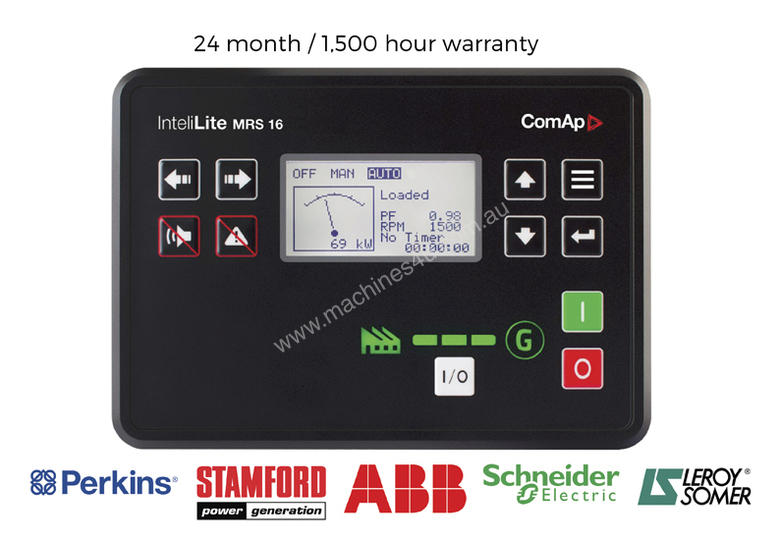 caption 22 KVA Diesel Generator Long Range PERKINS Engine - 415V - 3 Years Warranty