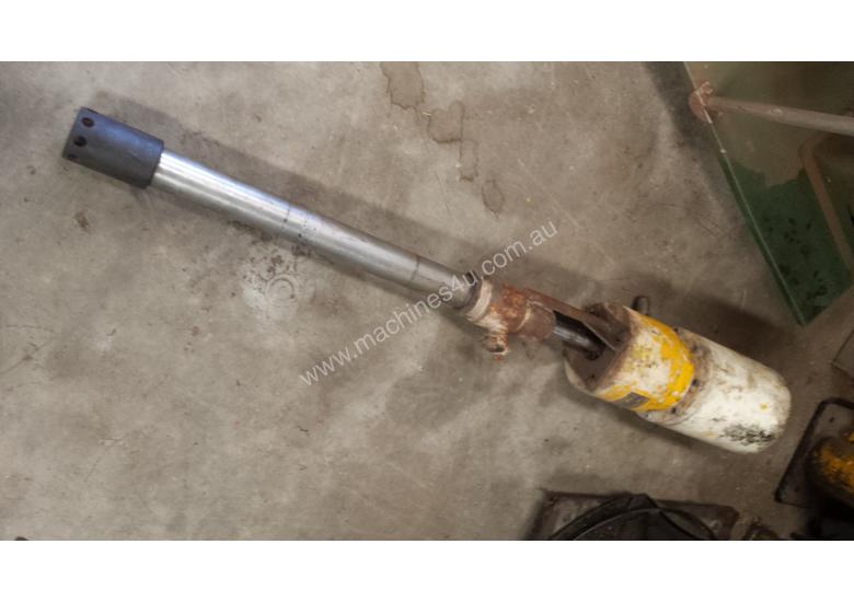 caption GROUT PUMP AND MIXER