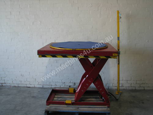 Safetech 900kg Scissor Lift Table with Turntable - 1300 x 1150 mm
