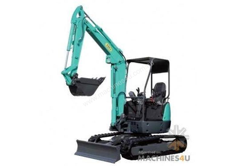 caption IHI 35VX3 Mini Excavator - with expandable tracks
