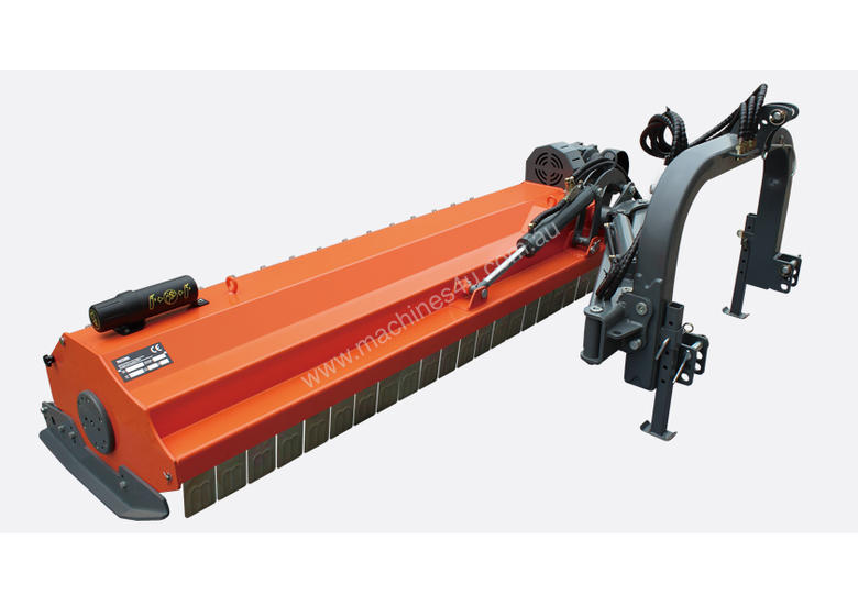 caption FLAIL MOWER VERGE HYDRAULIC TILT 200