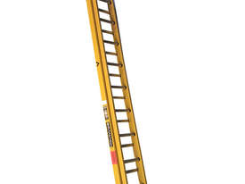 Branach Fiberglass Extension Ladder 4.6 to 7.6 Meter Industrial FED7.6 - picture0' - Click to enlarge