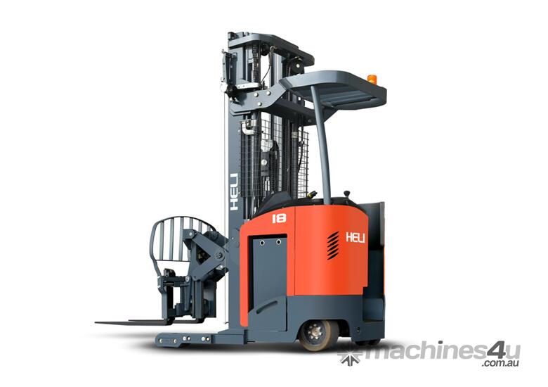 New 2019 heli Pantograph Double Deep Reach Forklifts Ride on Reach