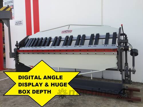 2500mm x 2mm Manual Panbrake With Huge Box Depth & Digital Angle Display