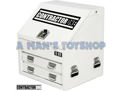TOOLBOX TRUCK BOX 2 DRAWER 700MM WIDE