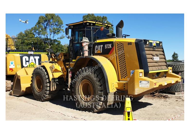 caption CATERPILLAR 972K Wheel Loaders integrated Toolcarriers