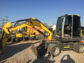 Wacker Neuson Wheeled Excavator 6.5 tonne with  New Buckets and New Hyd Hitch & ZERO PAYMENT 90 DAYS - picture2' - Click to enlarge