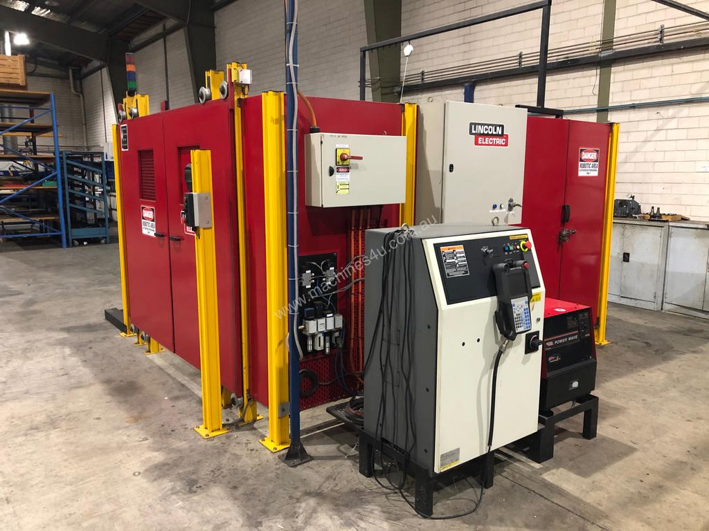 Used 2009 lincoln electric ROBOT WELDING SYSTEM Automated Welding