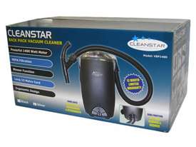 Cleanstar 1400 Watt Backpack - picture0' - Click to enlarge
