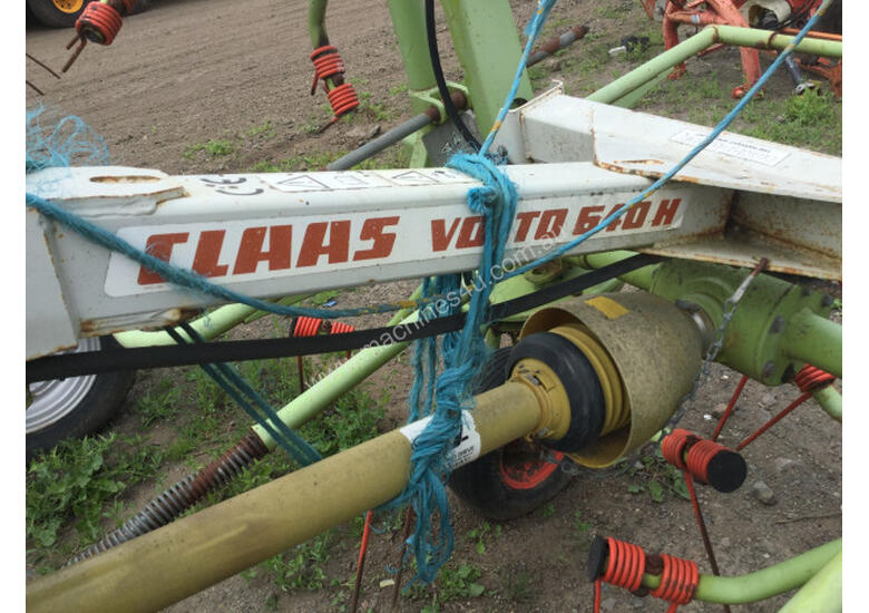 caption Claas Volto 640 Rakes/Tedder Hay/Forage Equip