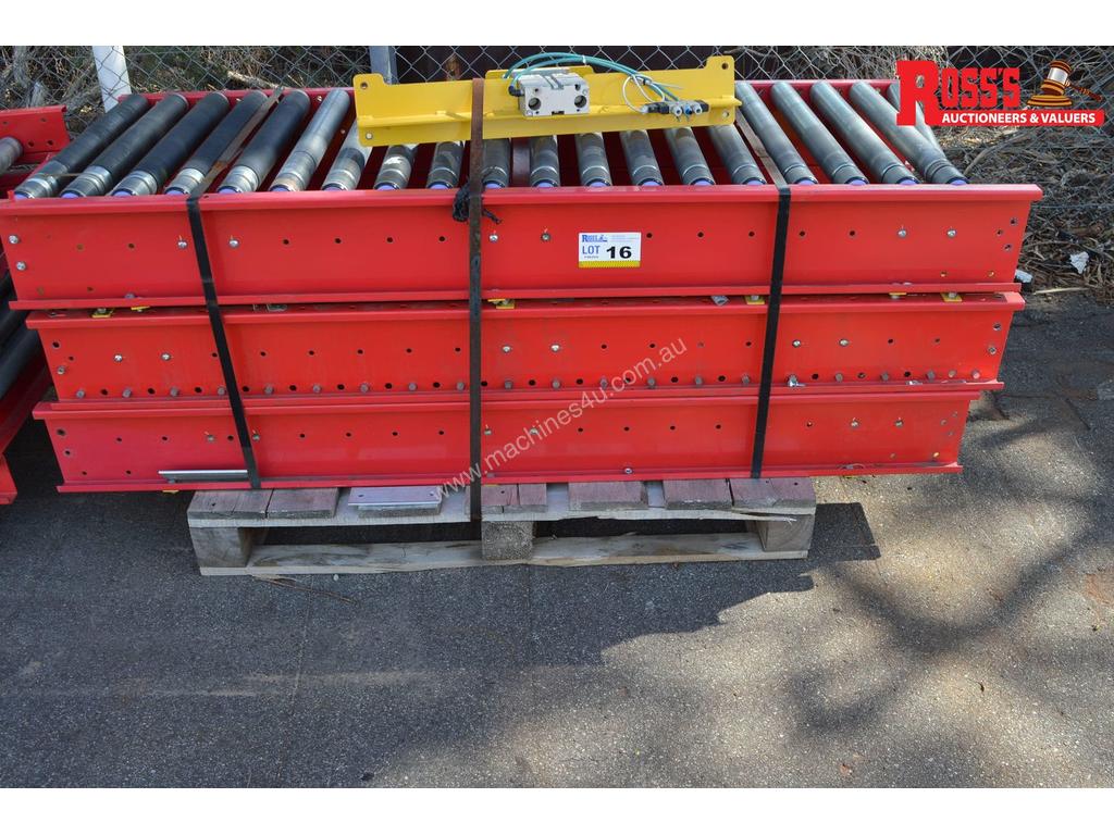 Used custom built 670mm Deep Roller Conveyor Lengths Roller Conveyor in