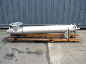 Stainless Auger Feeder Screw Conveyor - 2.1m long - picture0' - Click to enlarge