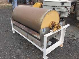 WET DRUM MAGNETIC SEPERATOR 914mm DIA x 1900mm FACE - picture0' - Click to enlarge