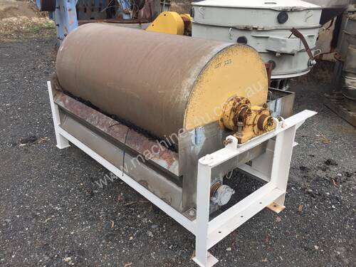WET DRUM MAGNETIC SEPERATOR 914mm DIA x 1900mm FACE