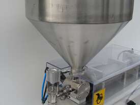 Stainless Steel Single Head Piston Filler 50-500ml - picture1' - Click to enlarge