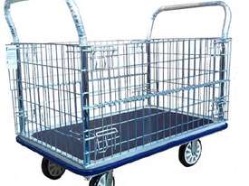 Mesh Basket Trolley 500kg Capacity - picture0' - Click to enlarge