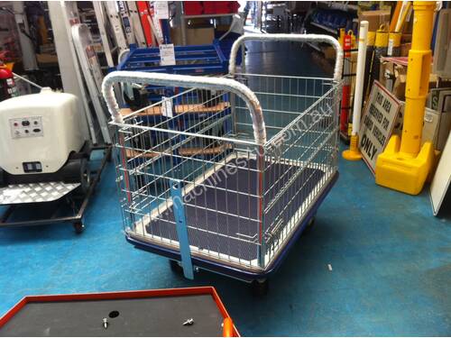 Mesh Basket Trolley 500kg Capacity