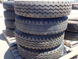 8 X 9.00R20 TYRES & RIMS (2 X UNUSED) & 5 X ASSORTED SIZE TYRES - picture1' - Click to enlarge