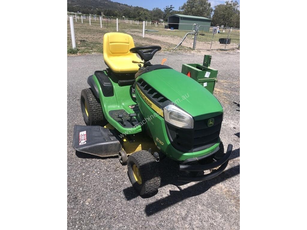 E130 lawn online tractor