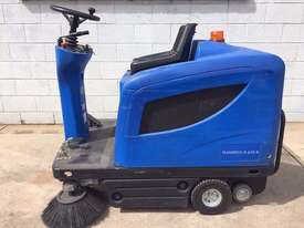 Ride On Battery Sweeper - Nilfisk R670B - picture0' - Click to enlarge