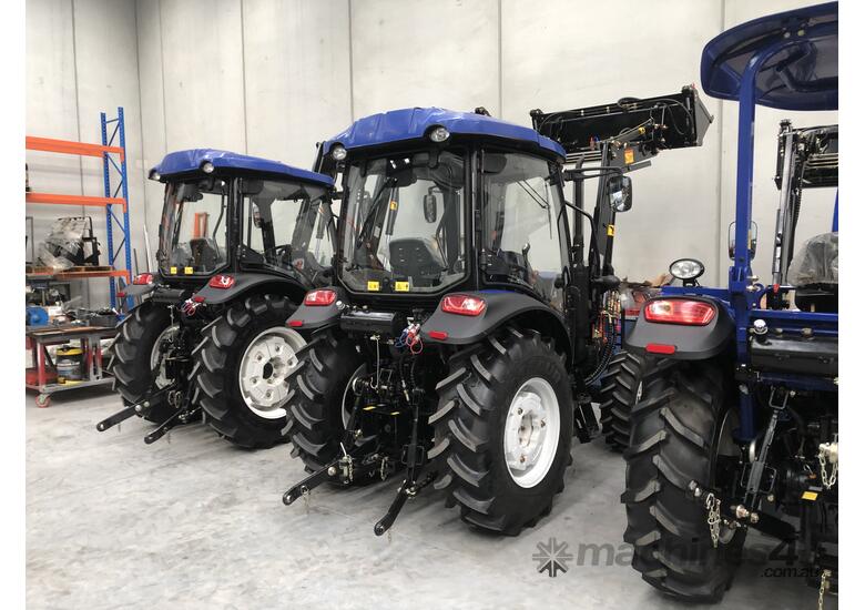 caption TANNERTRACK - LOVOL M604 60HP Cabin Tractor inc Loader & 4in1 Bucket