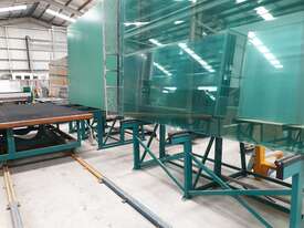 Bottero Glass Flat Cutting Table w/ Drop Stands & Feed Table - picture2' - Click to enlarge