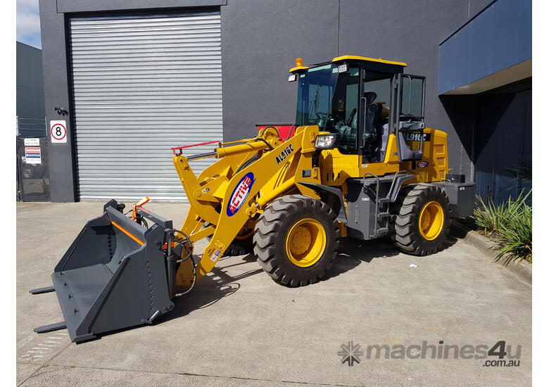  AL916C 5T Wheel Loader | 4-Speed Transmission, Air-Conditioned & Heated Cabin, and Suspension Seat