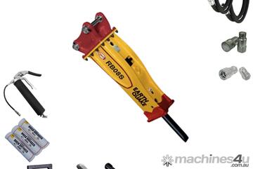 EarthQuake RB08S Rock Breaker for 0.7-1.2T Mini Excavators Operating Weight: 78kg!