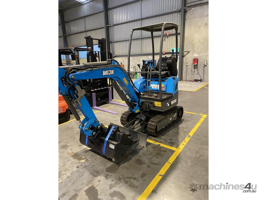 Used 2019 huski Huski Construction Equipment M13K Mini Excavator Ex