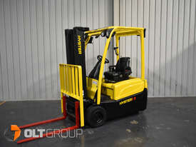Hyster 3 Wheel Battery Electric Forklift 4600mm Lift Height Container Mast 1384 Low Hours  - picture0' - Click to enlarge