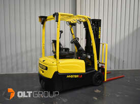 Hyster 3 Wheel Battery Electric Forklift 4600mm Lift Height Container Mast 1384 Low Hours  - picture1' - Click to enlarge