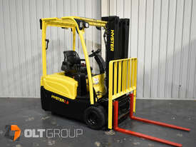 Hyster 3 Wheel Battery Electric Forklift 4600mm Lift Height Container Mast 1384 Low Hours  - picture2' - Click to enlarge
