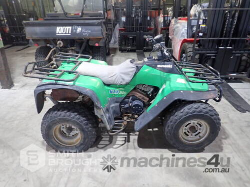 KAWASAKI KLF300 4X2 QUAD BIKE