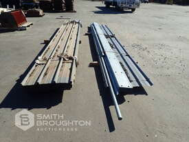 2 X BUNDLES COMPRISING OF ASSORTED GREY ROOFING SHEETS & ACCESSORIES - picture0' - Click to enlarge