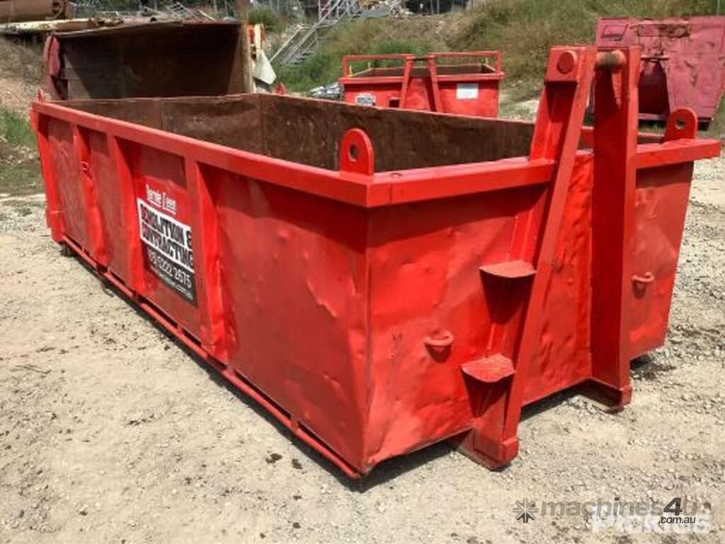 Used 1x Standard Hook Bin 9 Cubic Metres Hook Lift Bins in , Listed